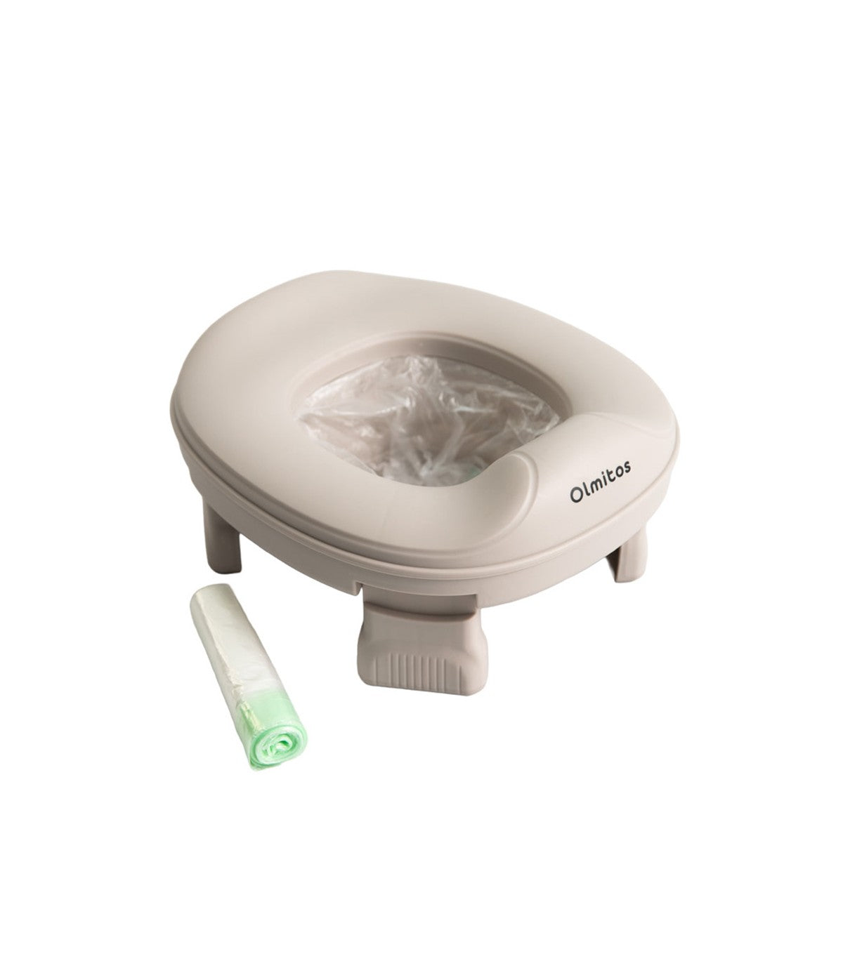 Orinal plegable 2 en 1 Taupe - Olmitos
