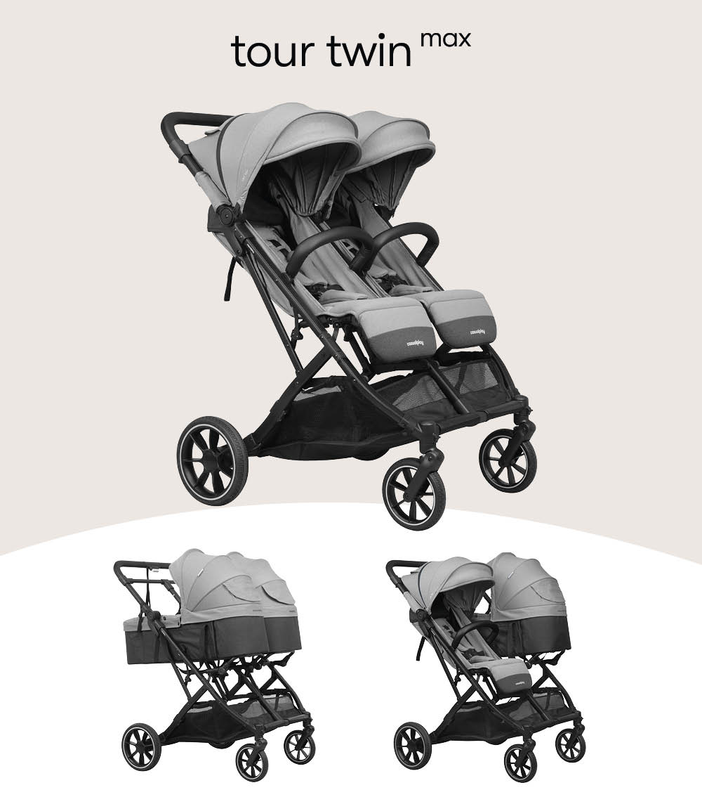 Tour Twin Max Clear Grey - Casualplay