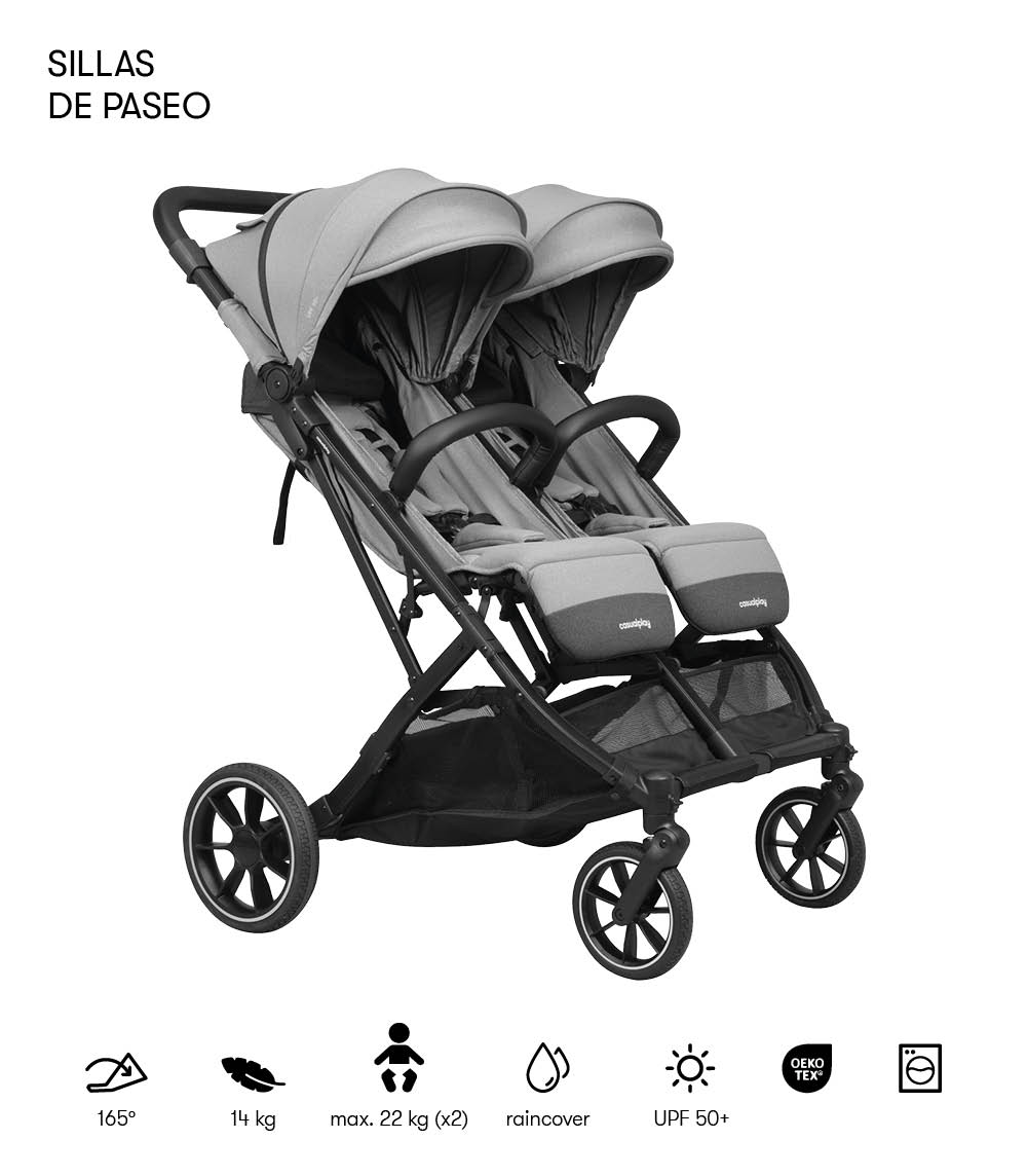 Tour Twin Max Clear Grey - Casualplay